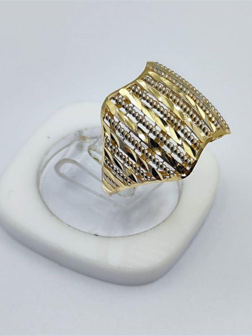 انگشتر طلا 18عیار تراش141044