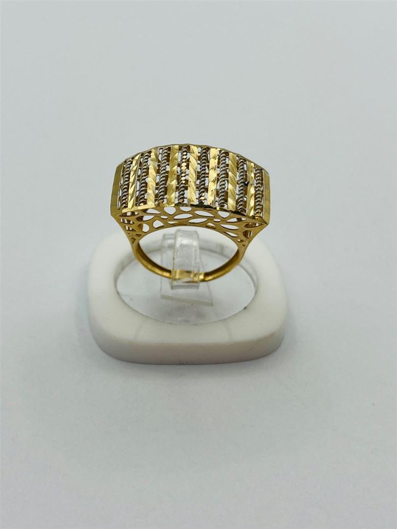 انگشتر طلا 18عیار تراش 140818