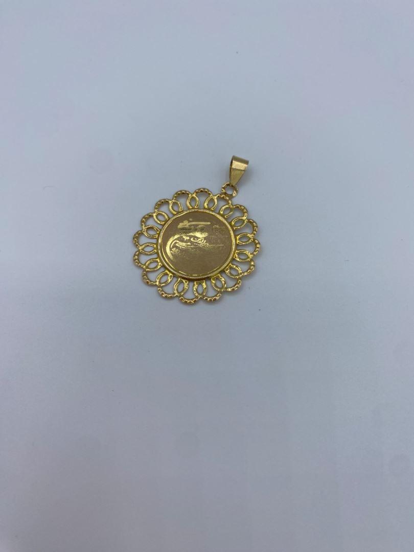 آویز ونیکاد گل طلای 18 عیار126180