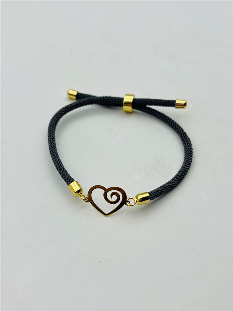 دستبند طلا 18عیار مارشال قلب