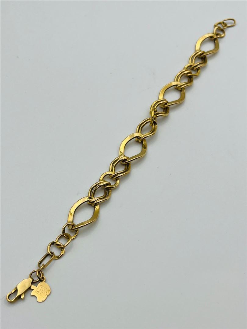 دستبند طلا 18عیار هرمس