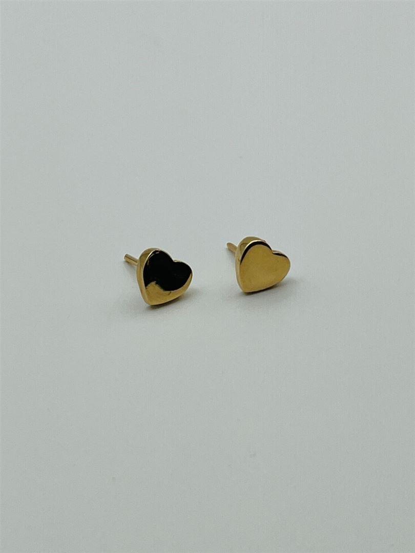 گوشواره طلا 18عیار قلب