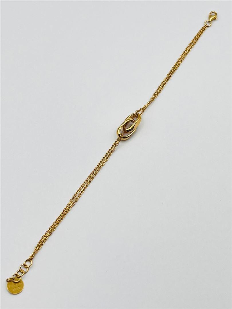 دستبند طلا 18 عیار هرمس138987