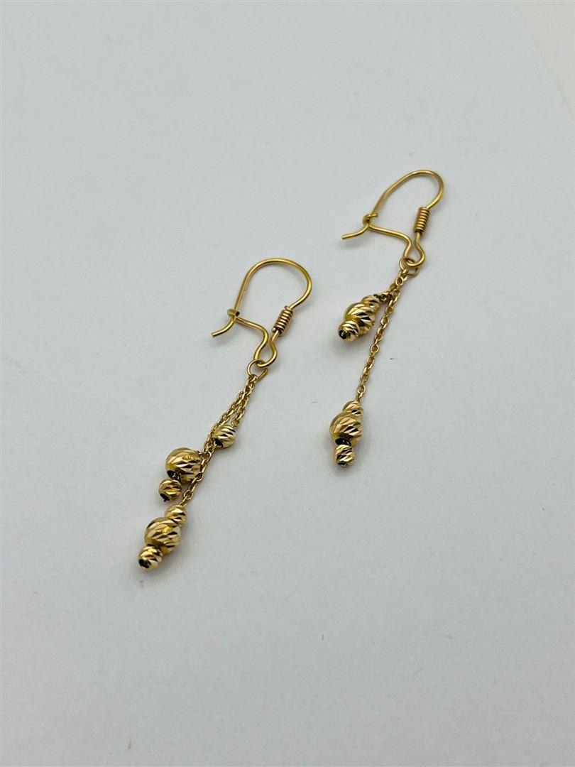 گوشواره طلا 18 عیار البرنادو