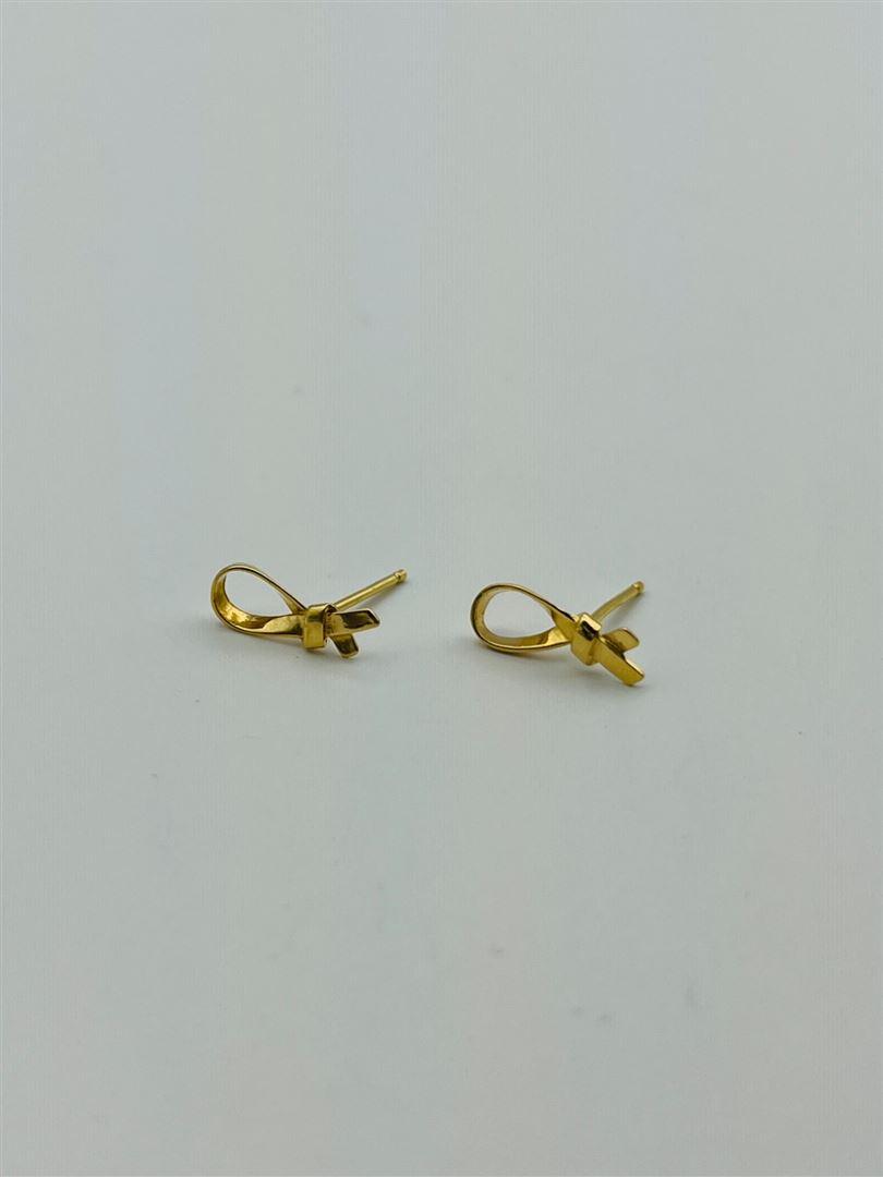گوشواره طلا 18عیار گره