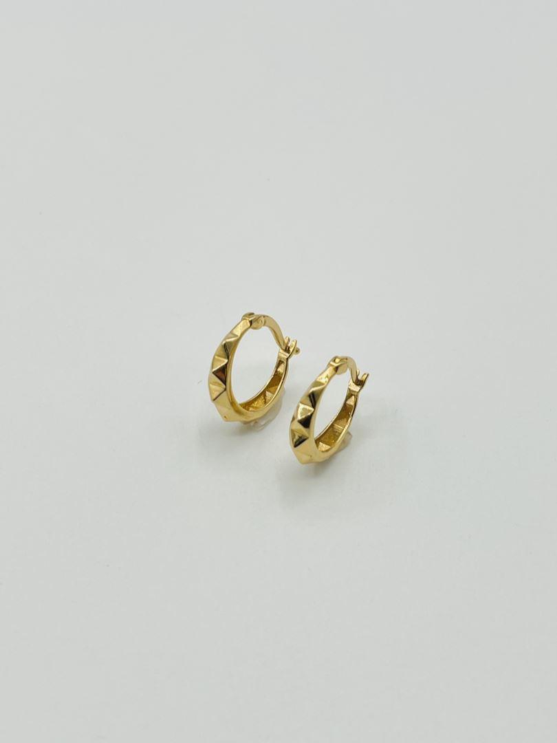 گوشواره طلا 18 عیار حلقه ای 127431
