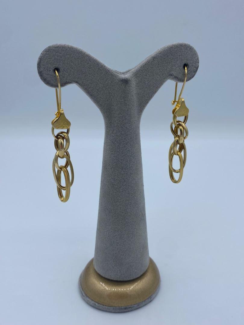 گوشواره طلای 18 عیار126712