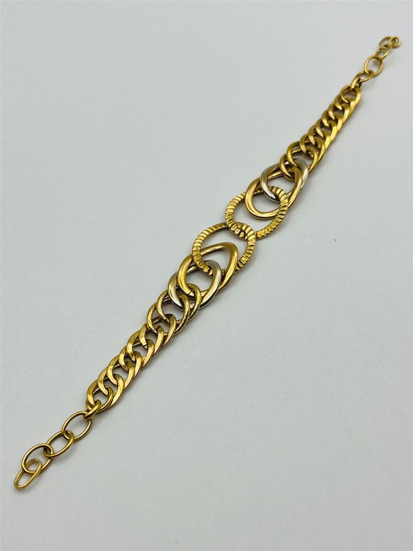 دستبند طلا 18عیار هرمس