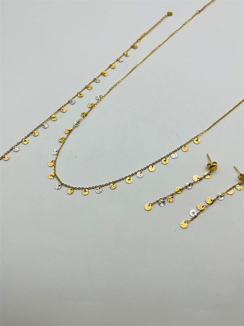 سرویس طلا 18عیار آویز دار