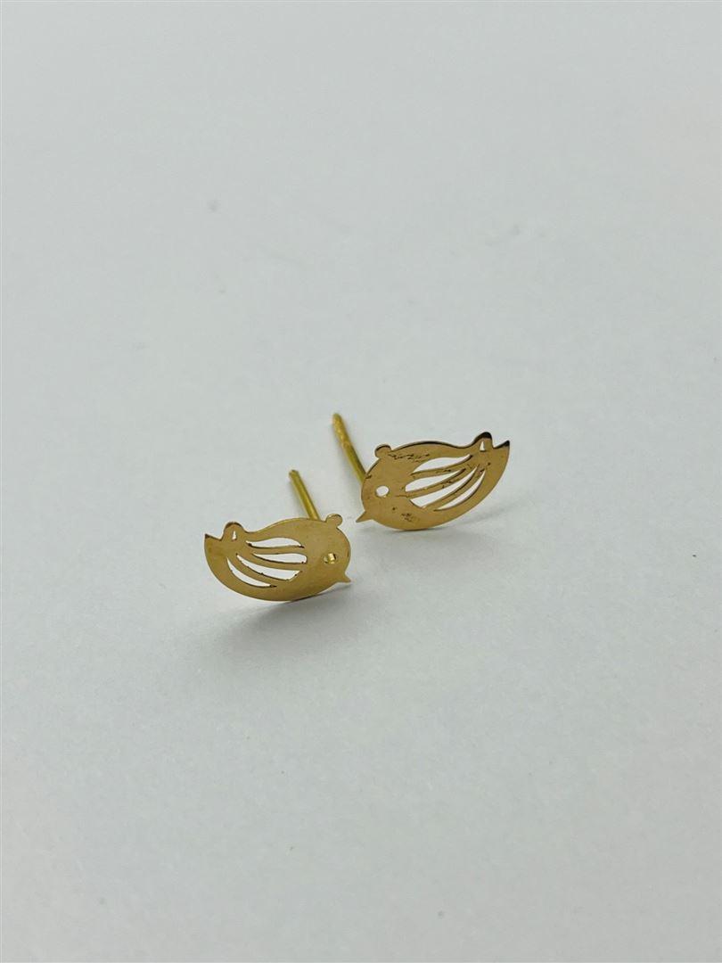 گوشواره طلا 18عیار پرنده