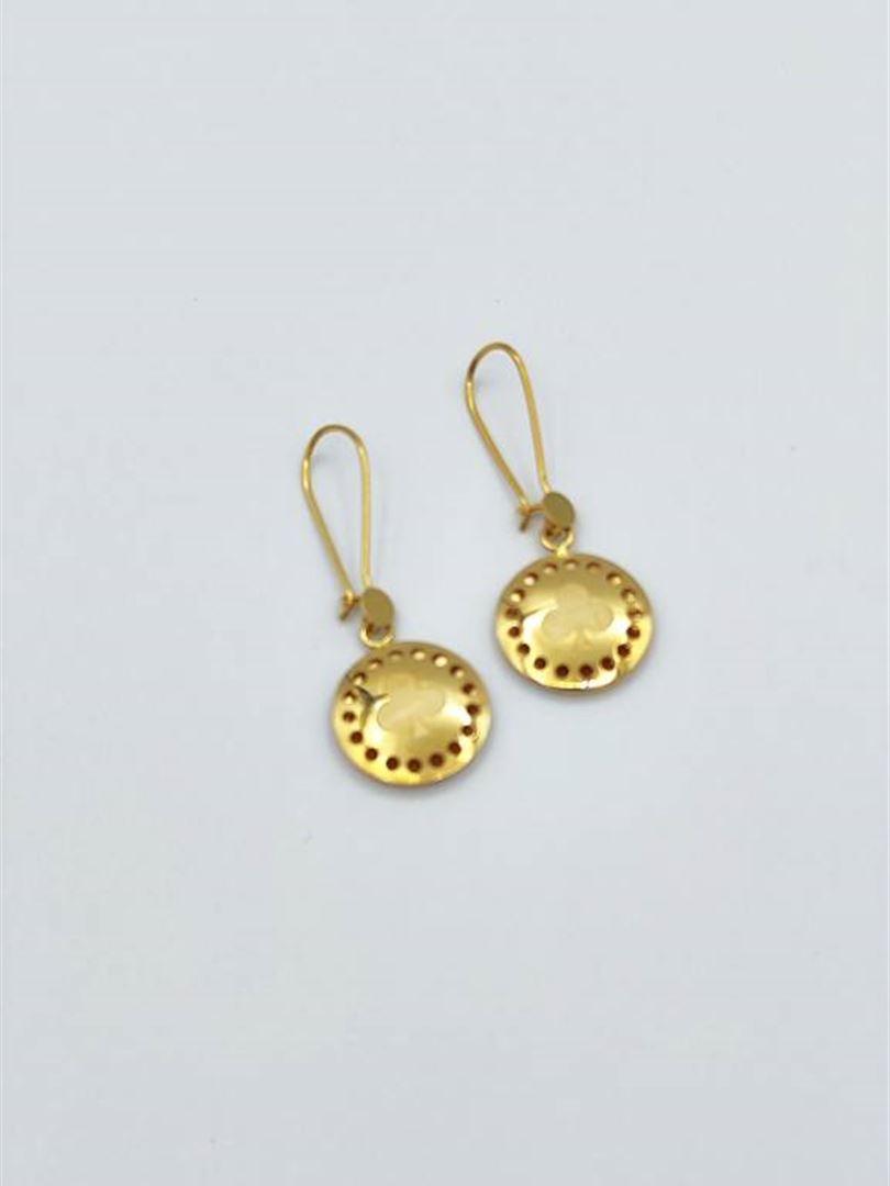 گوشواره طلا 18 عیار گشنیز133247