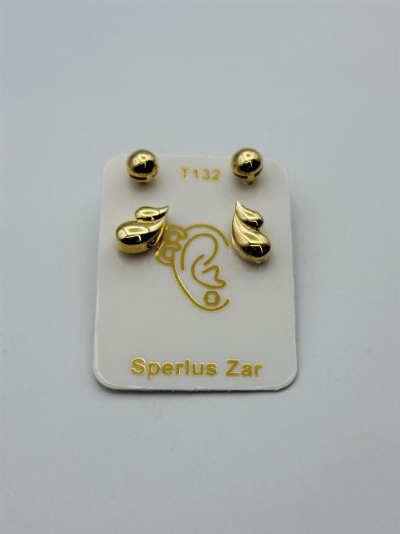گوشواره طلا 18عیار دیور