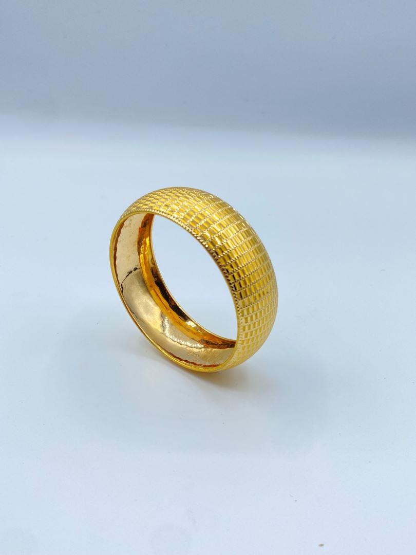 تک پوش طلا 18 عیار تراش زرد [126142]	