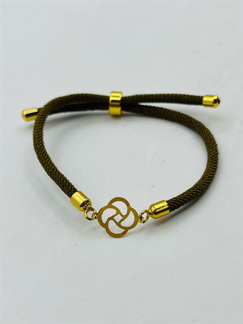 دستبند طلا 18عیار مارشال هندسی141088