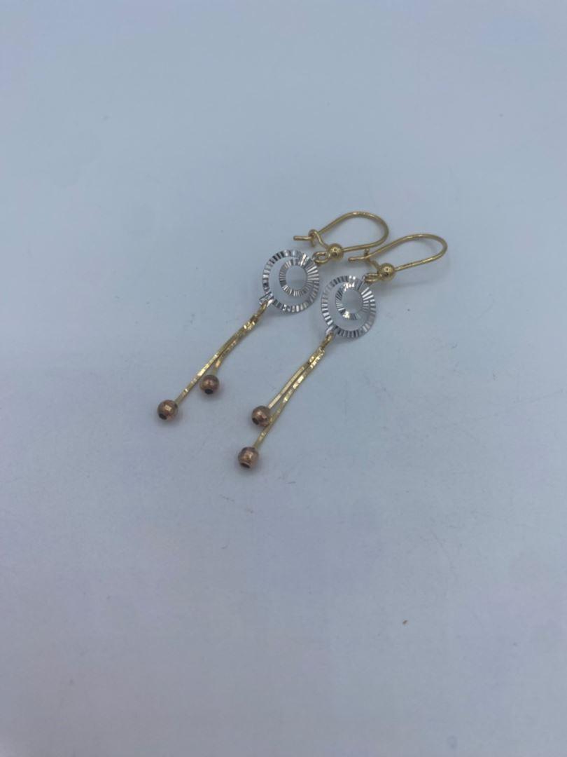گوشواره آویز دار طلای 18 عیار125161