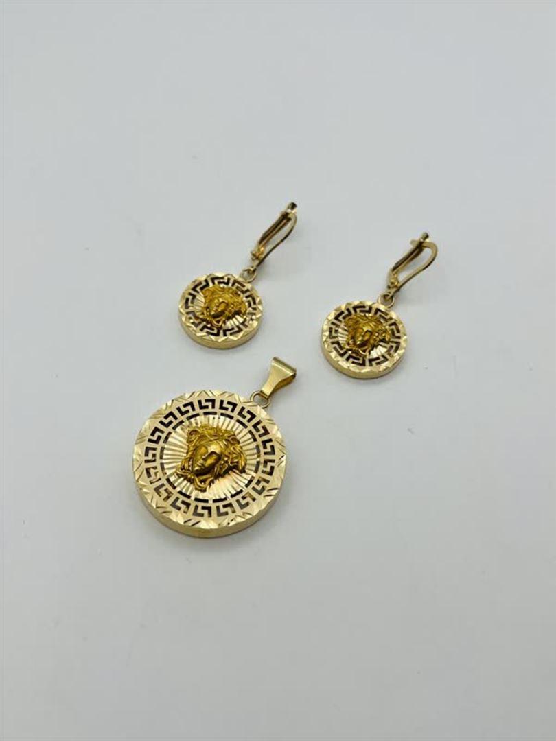 نیم ست طلا 18عیار ورساچه