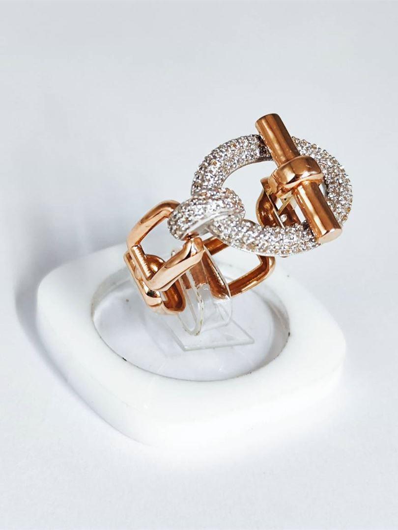 انگشتر طلا 18عیار هرمس