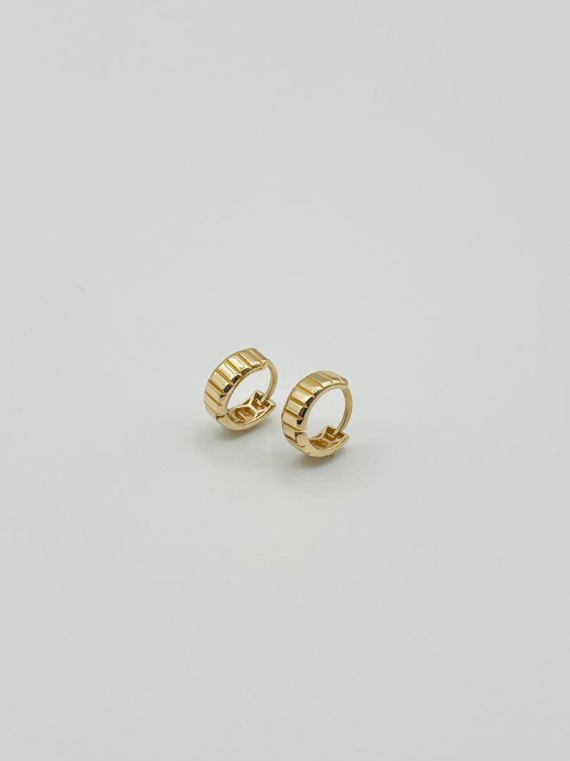 گوشواره طلا 18 عیار حلقه ای 127121