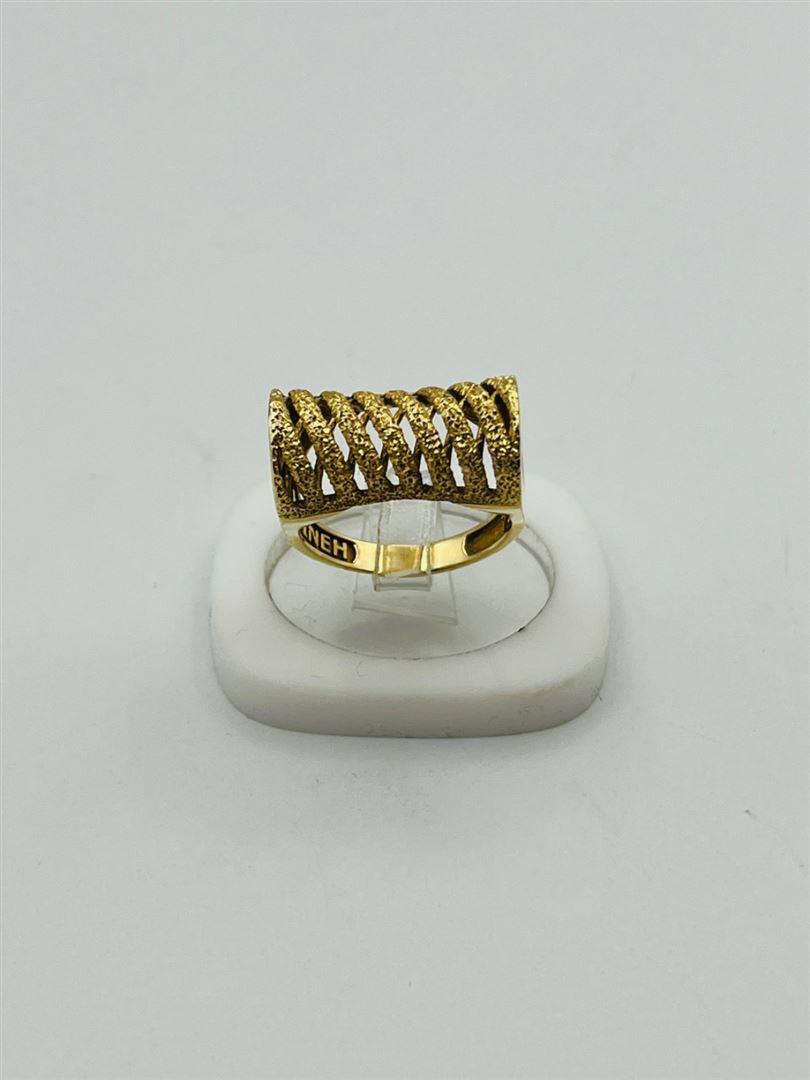 انگشتر طلا 18عیار تراش