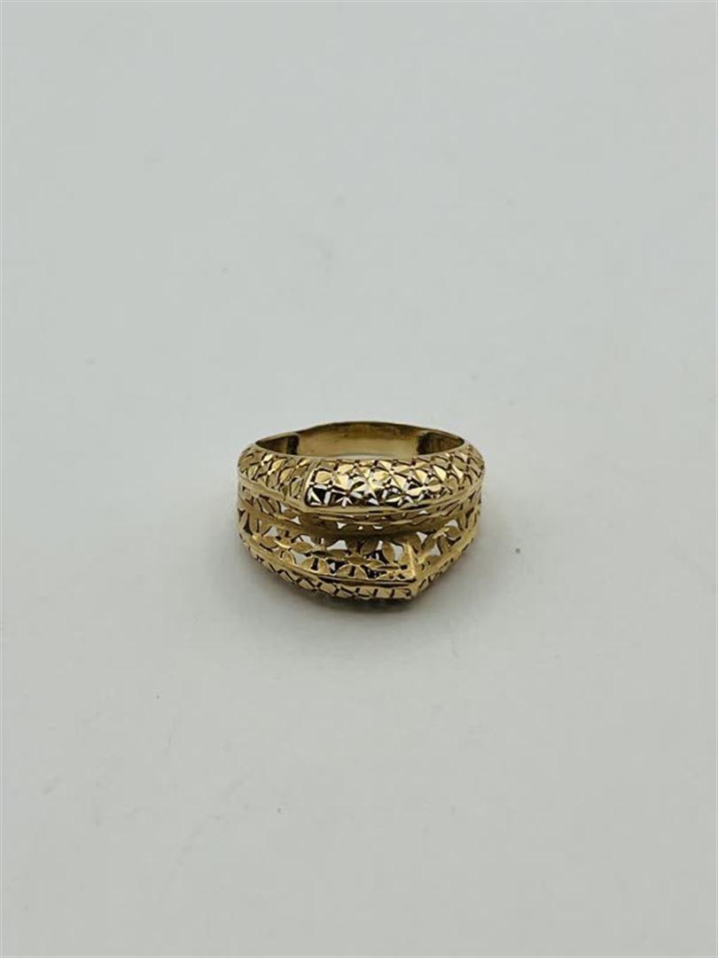 انگشتر طلا 18عیار تراش