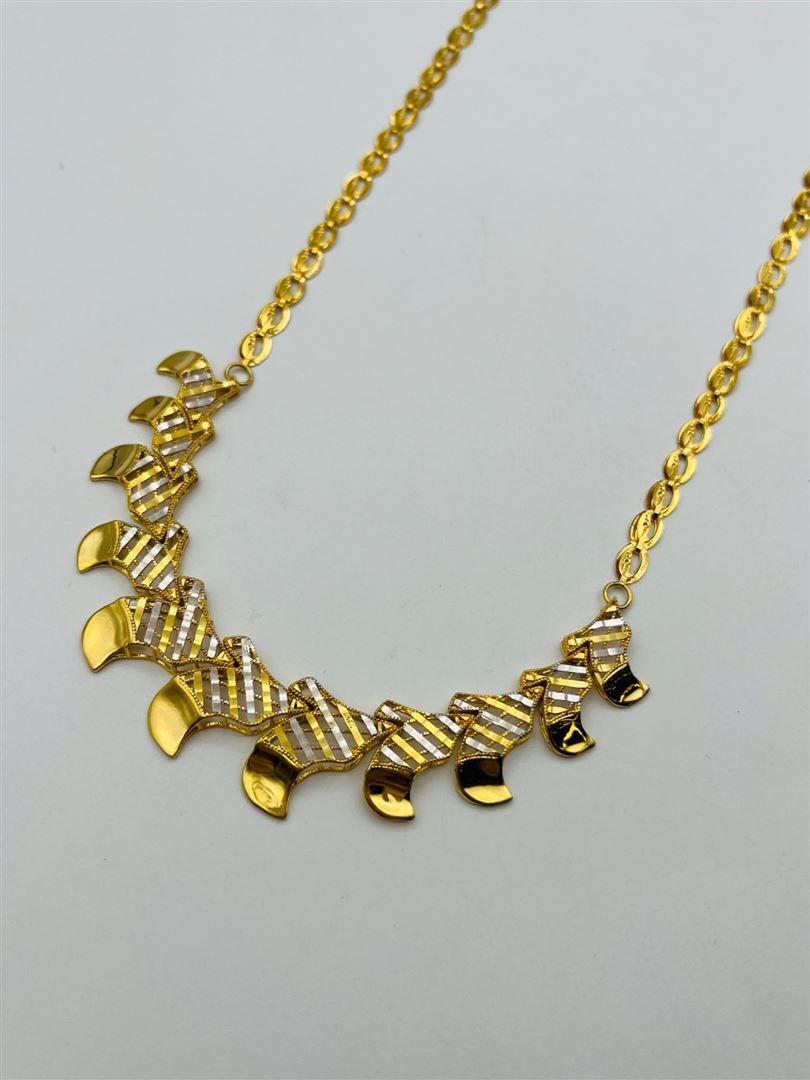 گردنبند طلا 18عیار تراش143708