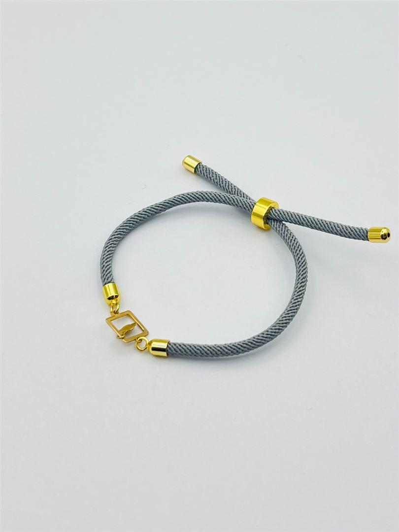 دستبند مارشال طلا 18 عیار مینیمال139006