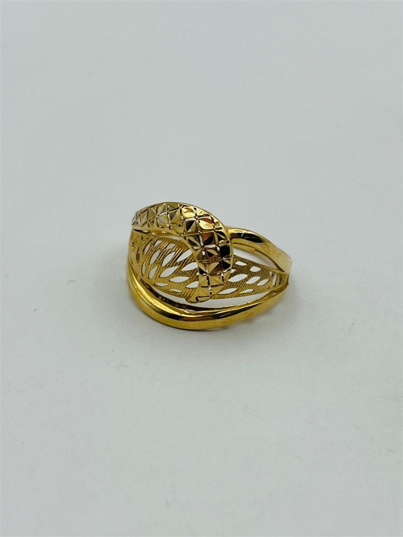 انگشتر طلا 18عیار تراش 138474