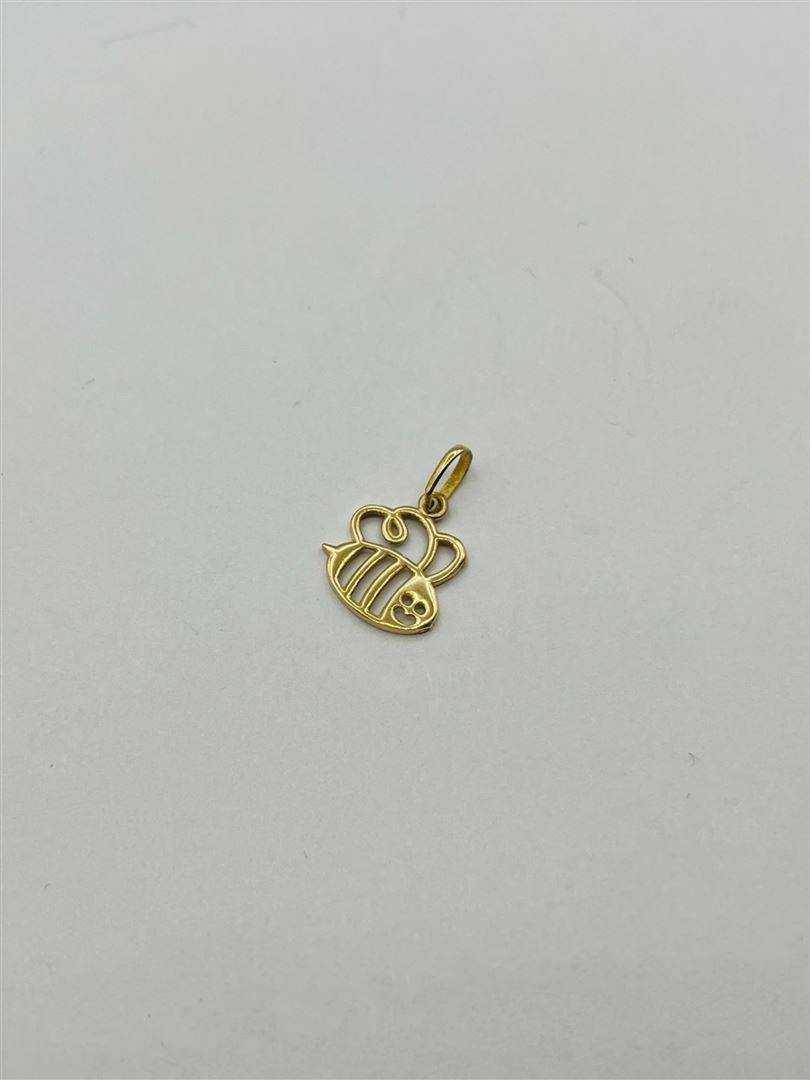 پلاک طلا 18عیار زنبور 135890