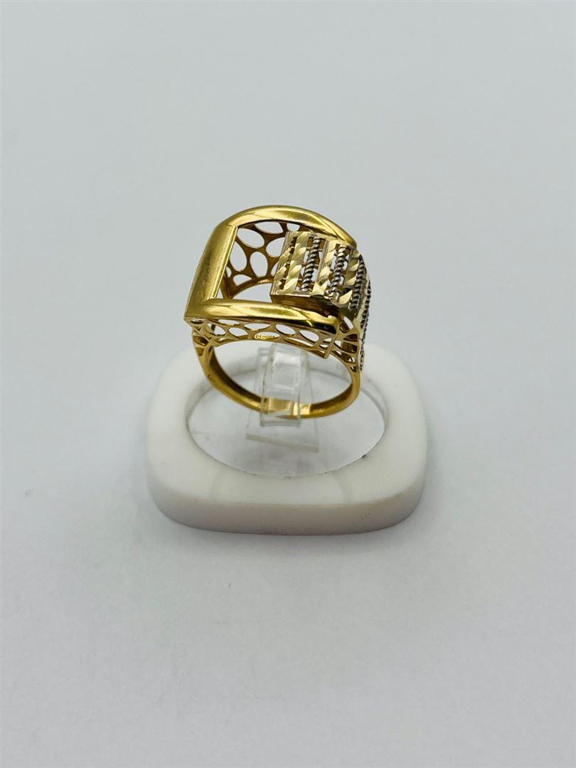 انگشتر طلا 18عیار تراش 140819