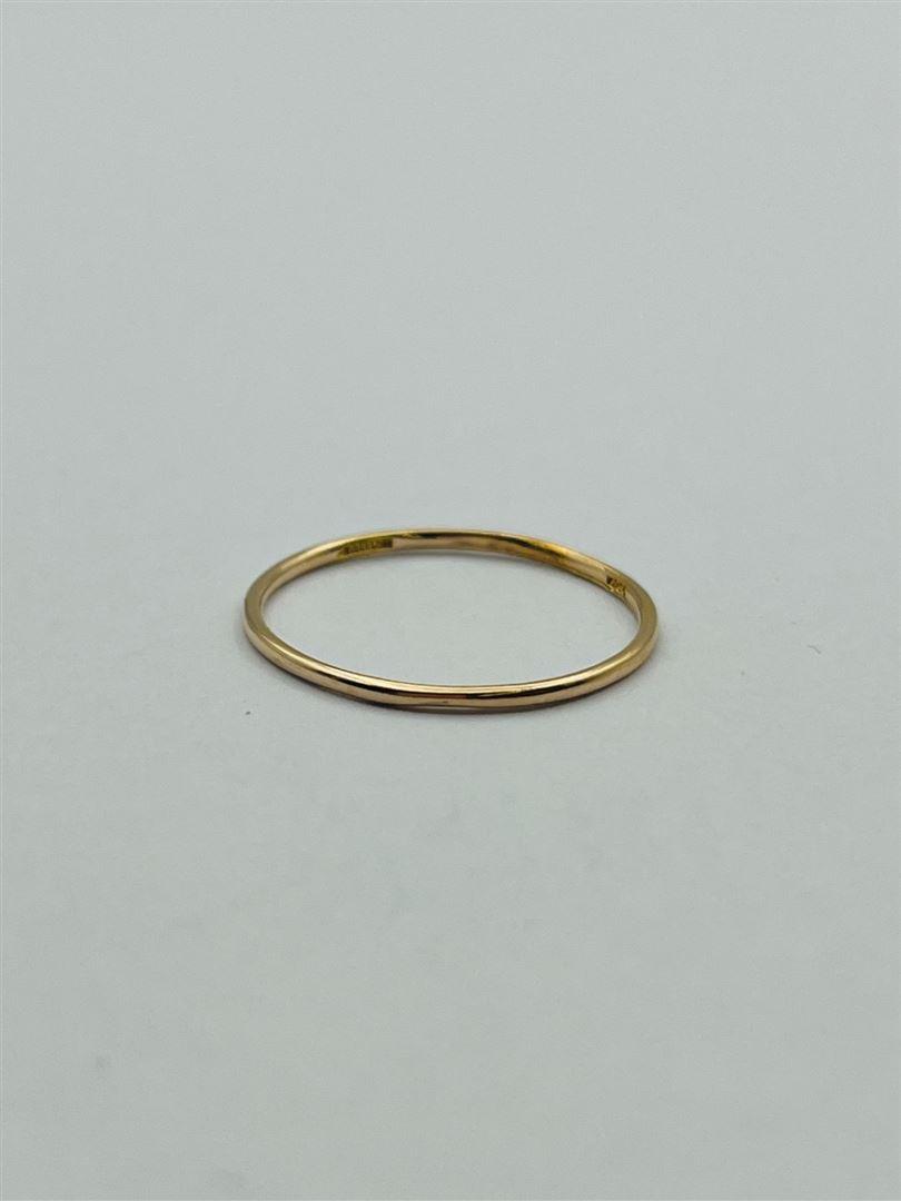 انگشتر طلا 18عیار حلقه ای140325