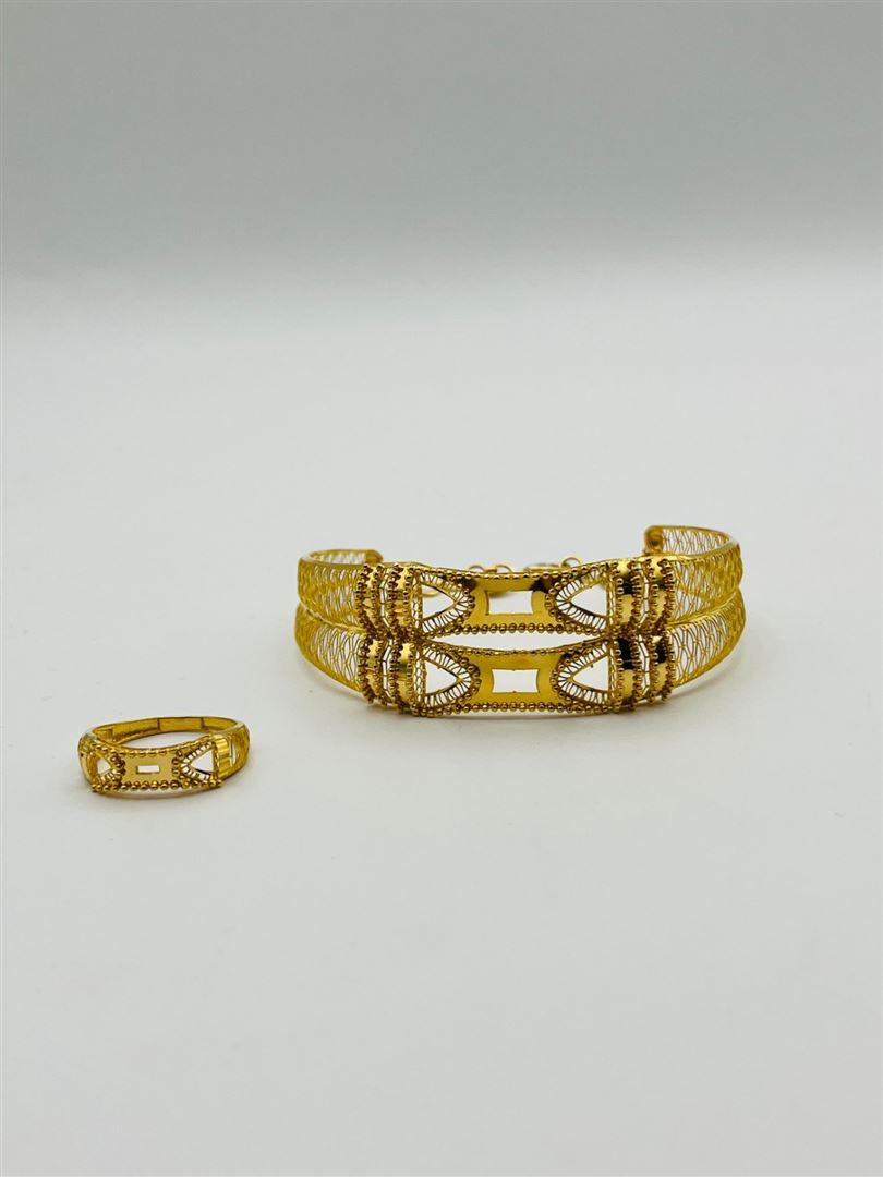 ست طلا 18عیار تراش143390-143391