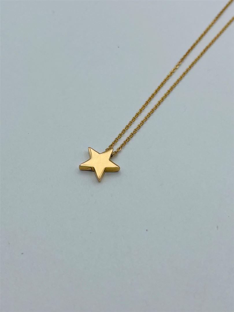 گردنبند طلا 18عیار ستاره