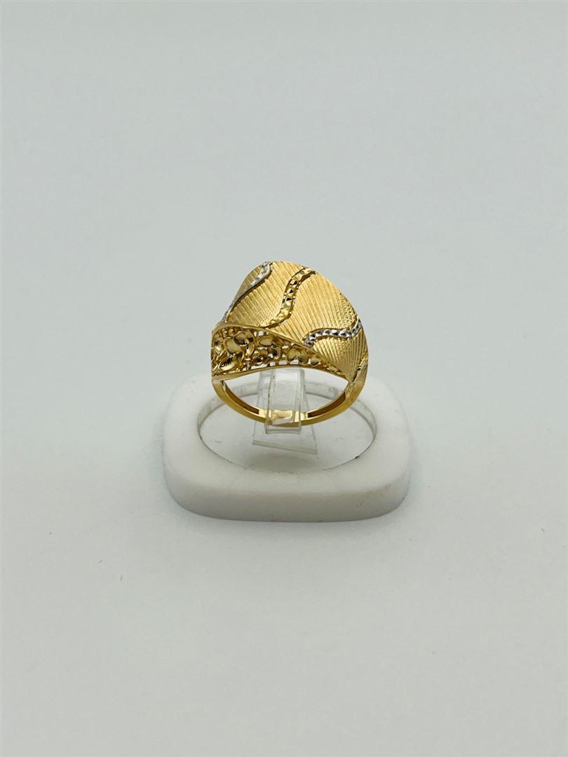 انگشتر طلا 18عیار تراش