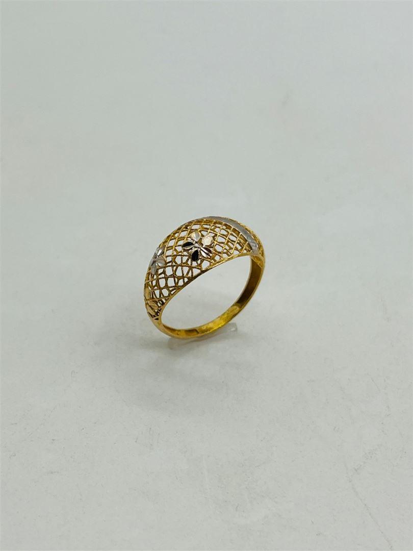 انگشتر طلا 18عیار تراش