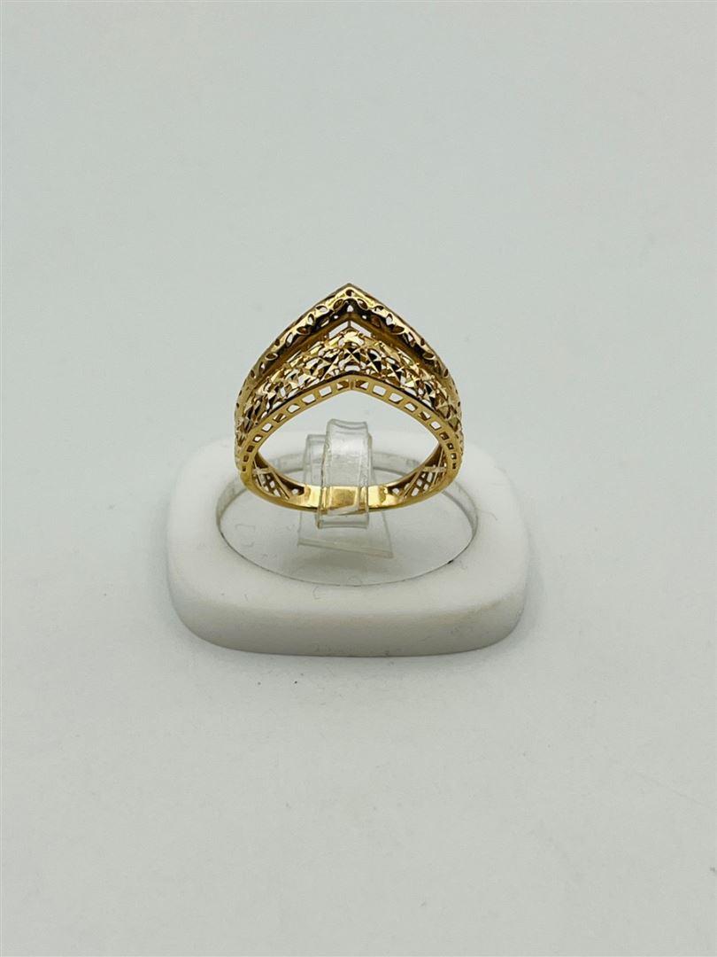 انگشتر طلا 18عیار تراش