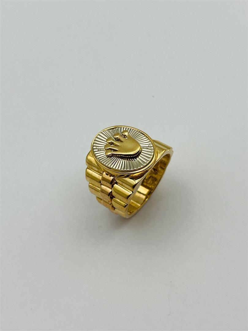 انگشتر طلا 18عیار رولکس