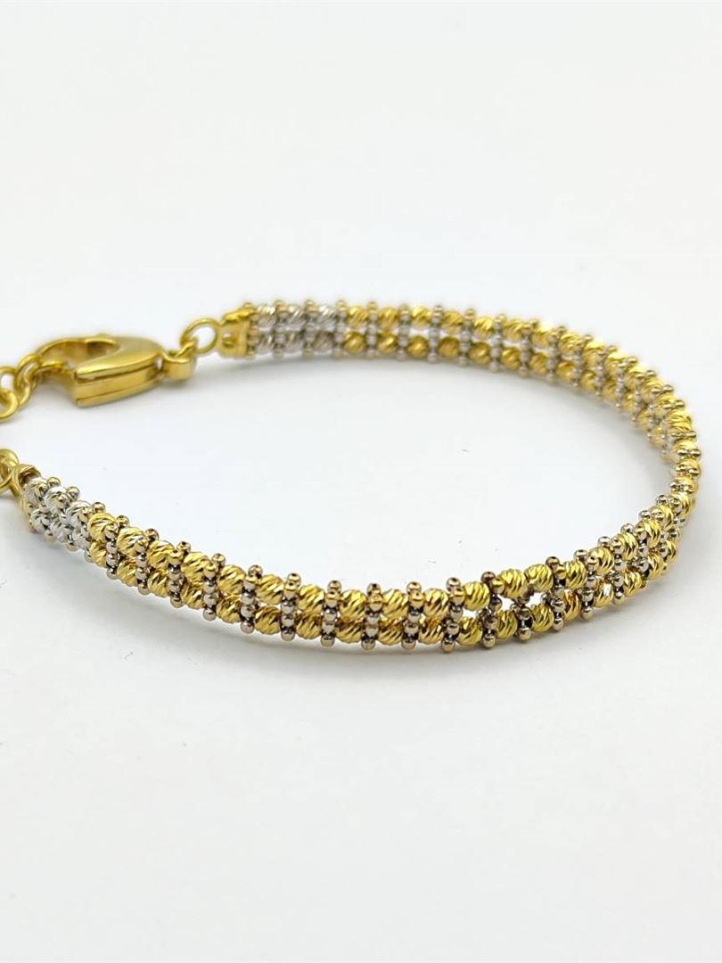 دستبند طلا 18عیار البرنادو 140280