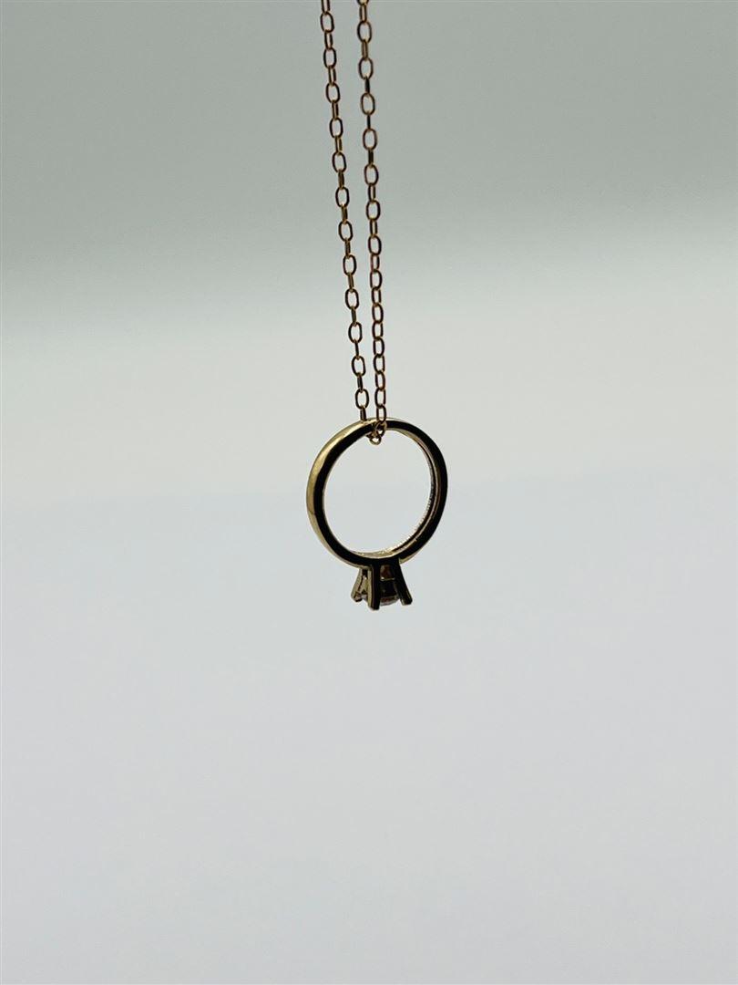 آویز پلاک طلا 18عیار سولیتر139092