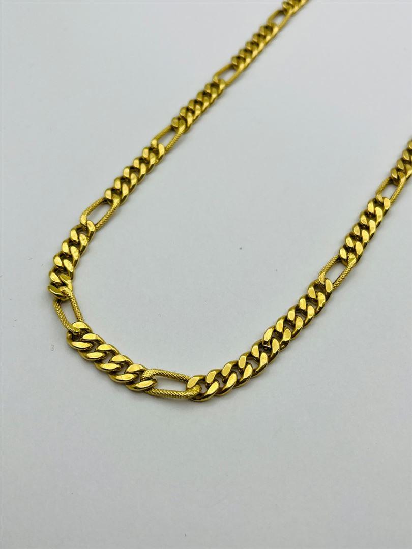 گردنبند طلا 18عیار فیگارو