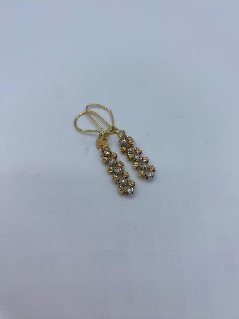 گوشواره البرنادو طلای 18 عیار 128204