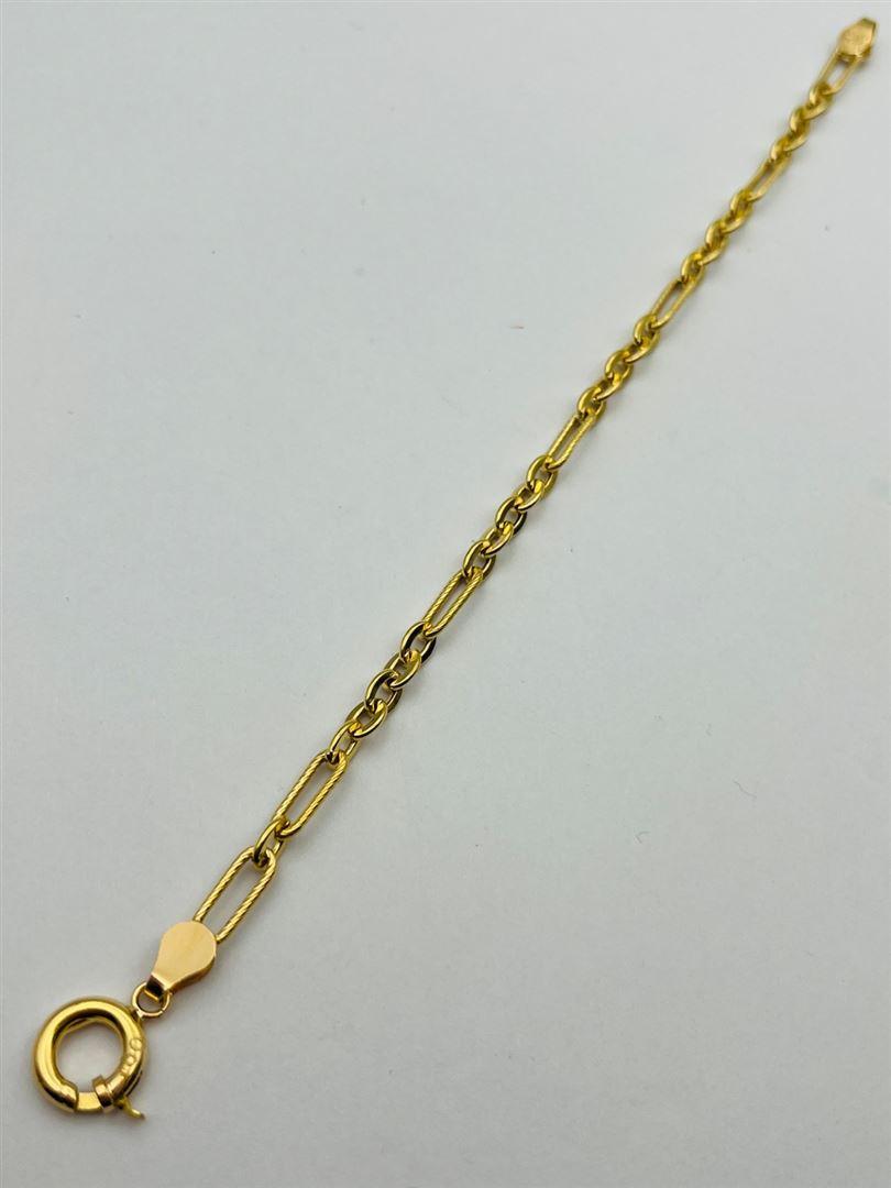 دستبند طلا 18عیار هرمس