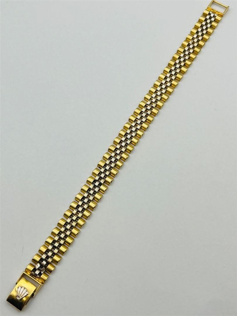 دستبند طلا 18عیار رولکس