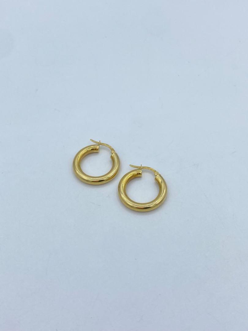 گوشواره طلا 18 عیار حلقه ای 125228