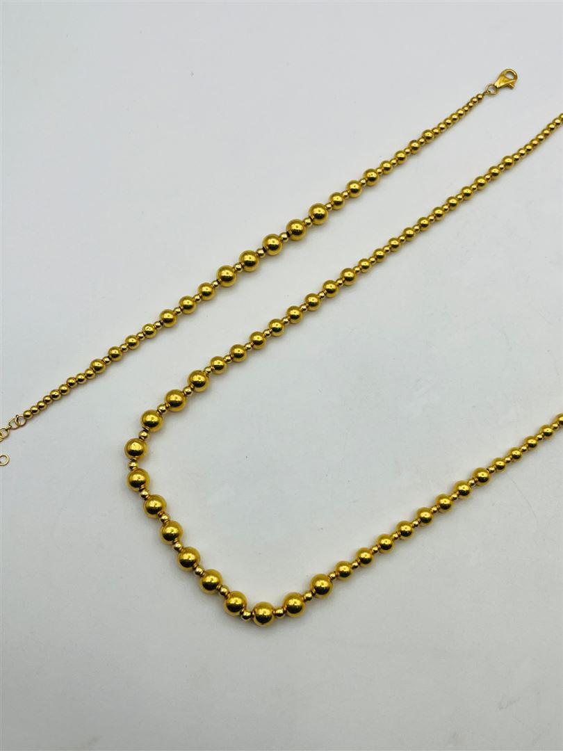 ست طلا 18عیار گوی 138586-138587