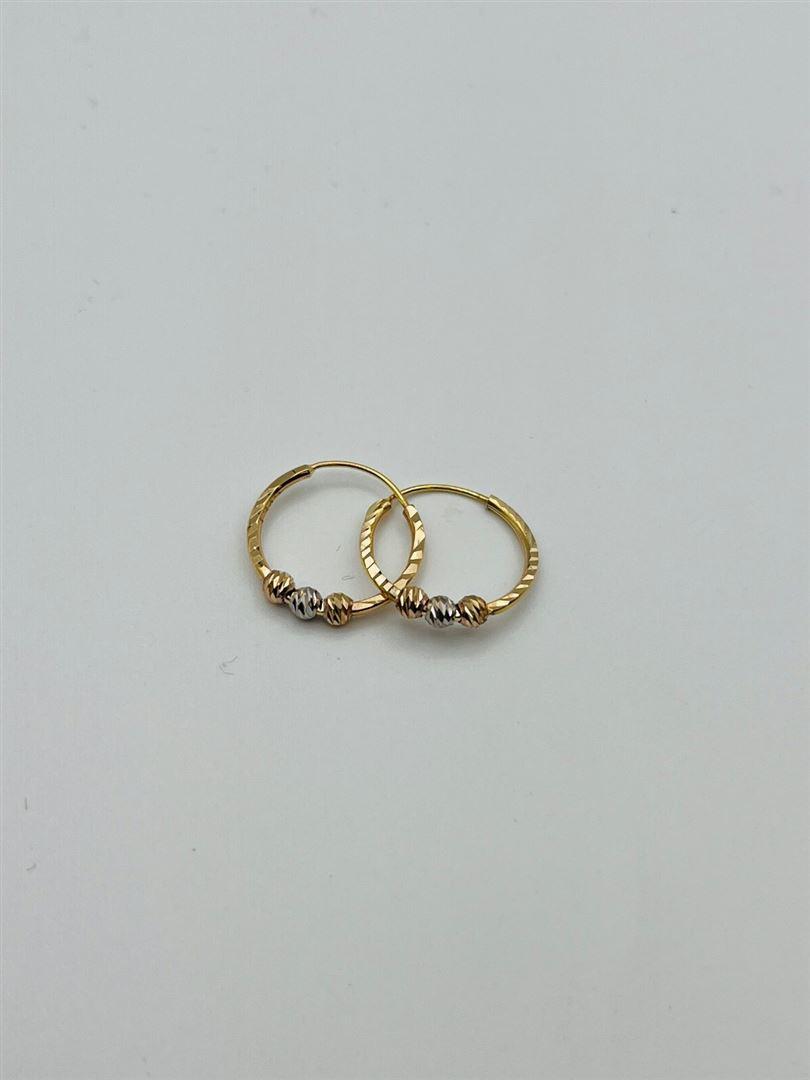 گوشواره طلا 18عیار البرنادو