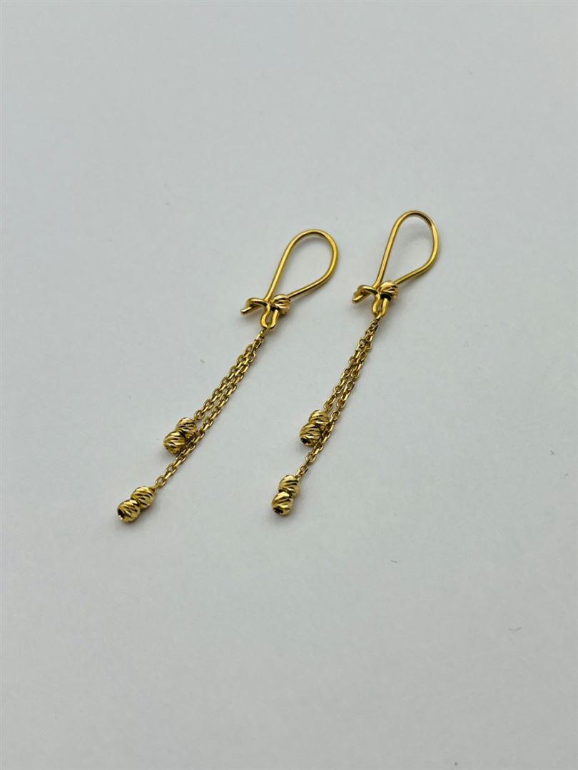 گوشواره طلا 18عیار البرنادو140343