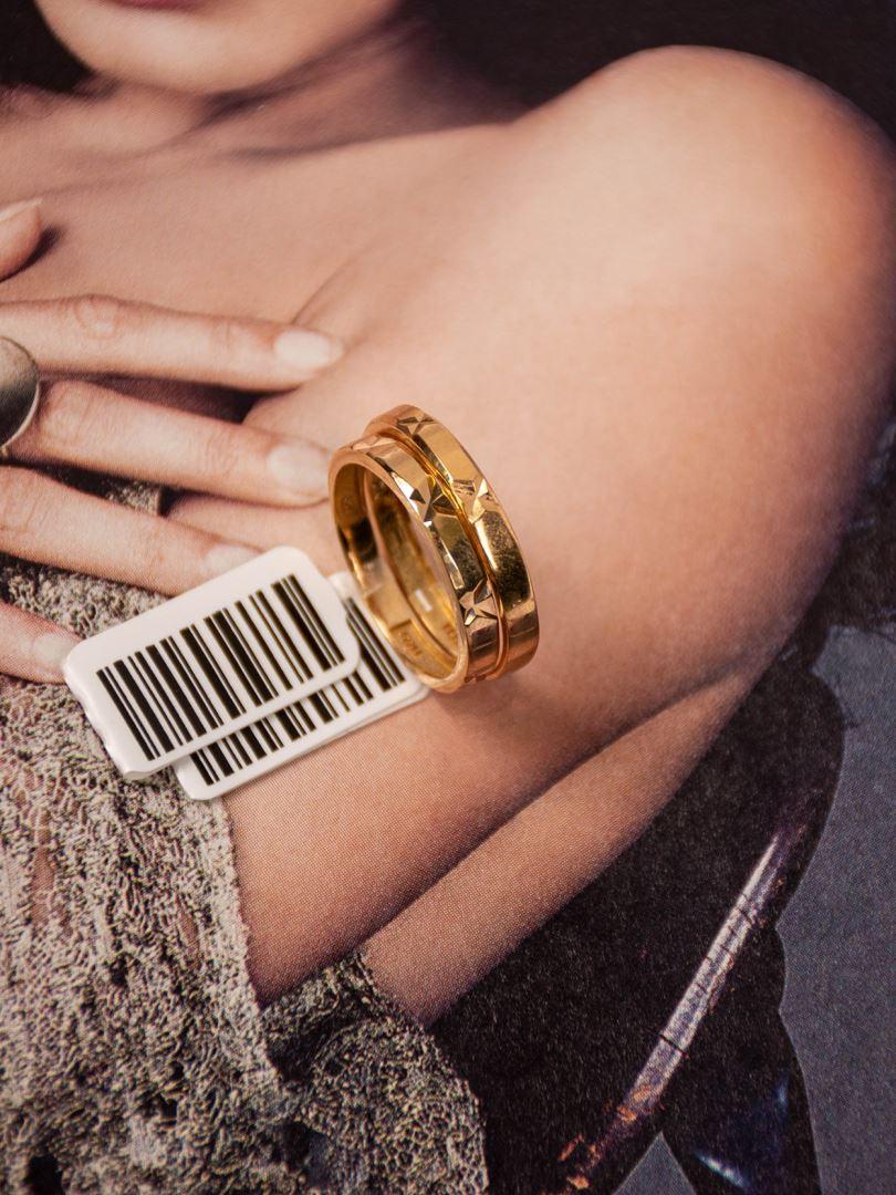 حلقه طلا 18 عیار 124943