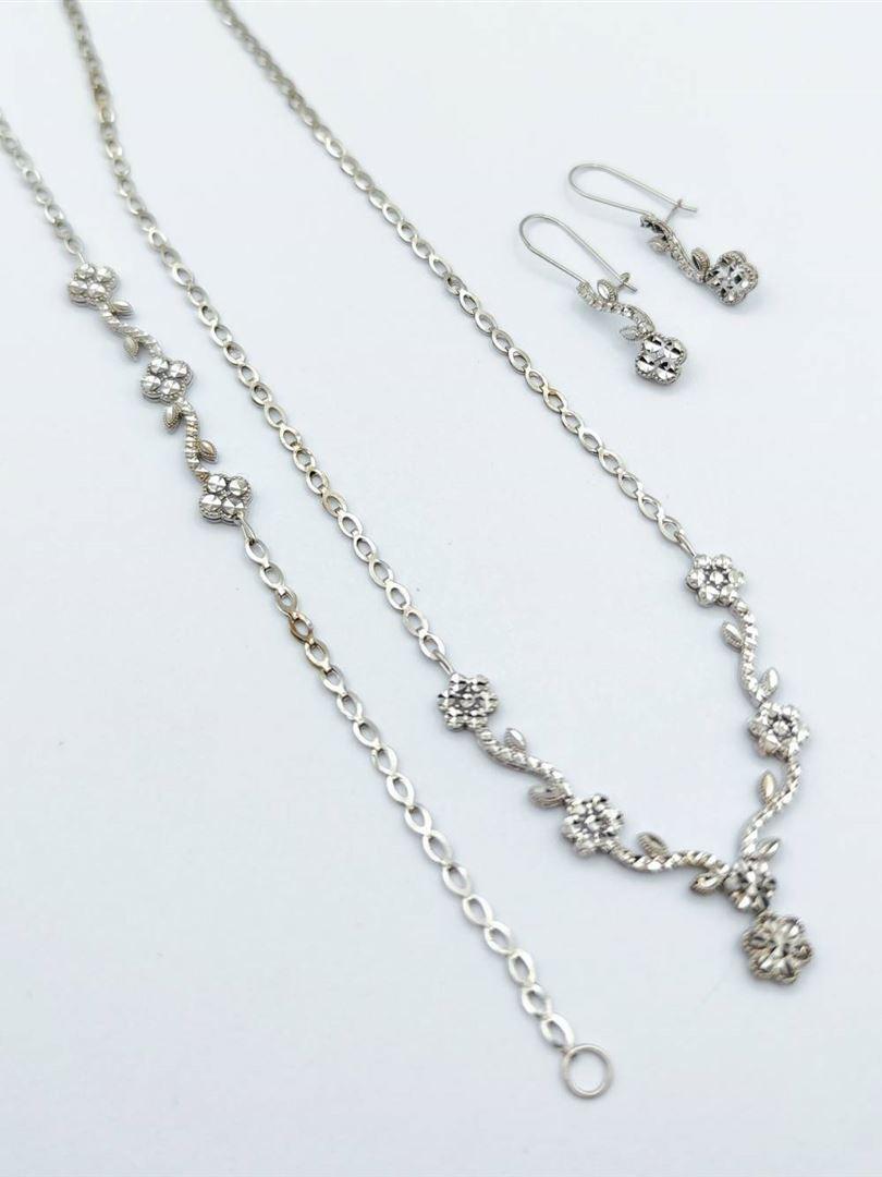 سرویس طلا 18عیار گل تراش 140465-140466-140467