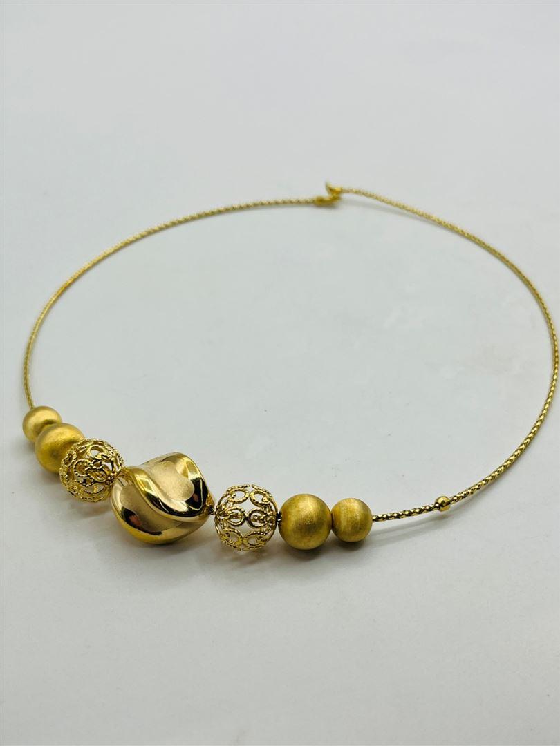 طوق طلا 18عیار گوی