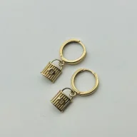 گوشواره آویز قفل - 982